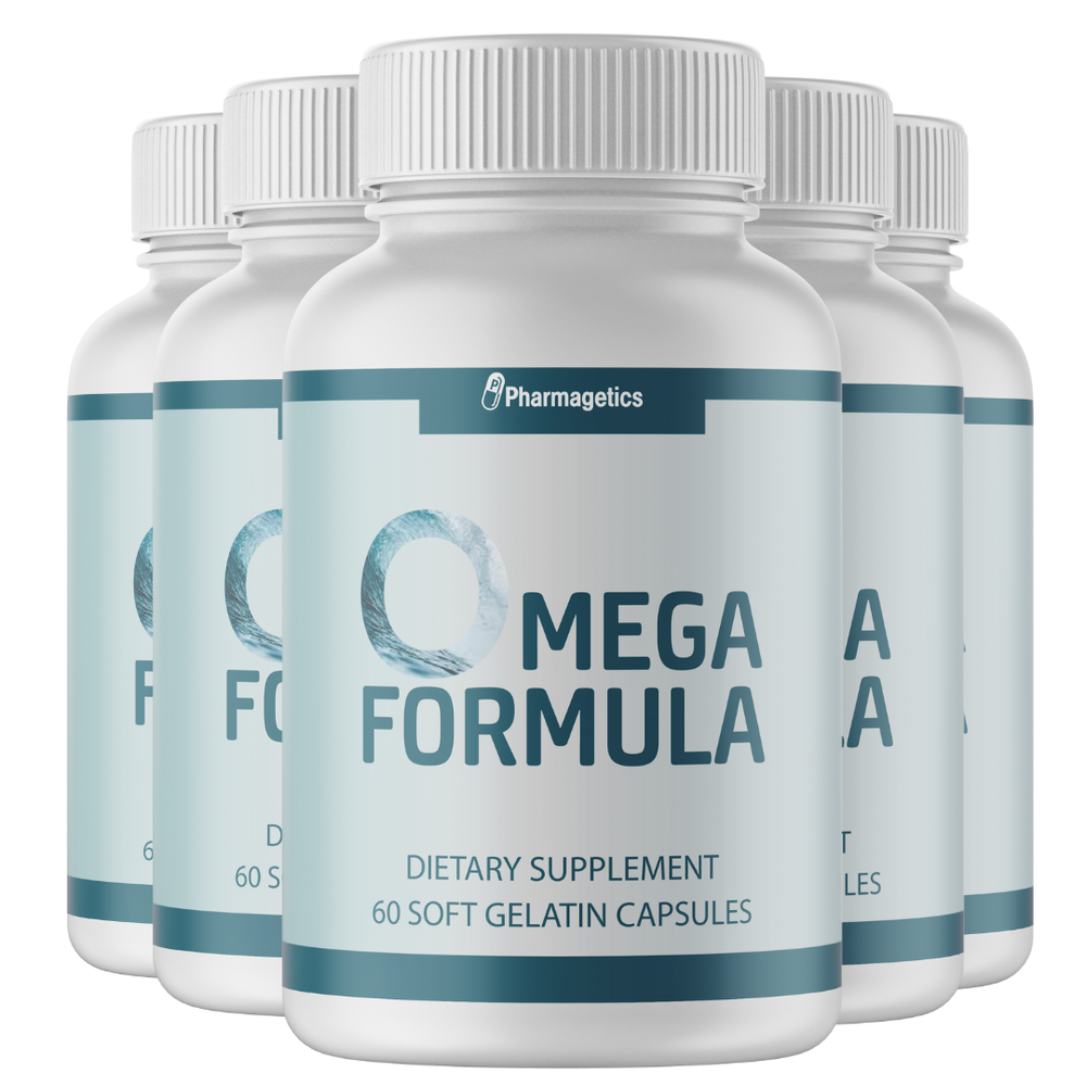 Omega Formula - 5 Bottles - 300 Capsules
