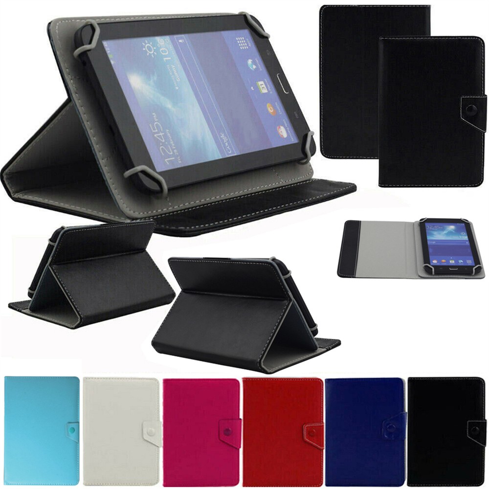 For Universal Android Tablets 7" 8" 9" 10" 10.1" Folio Leather Stand Case Cover
