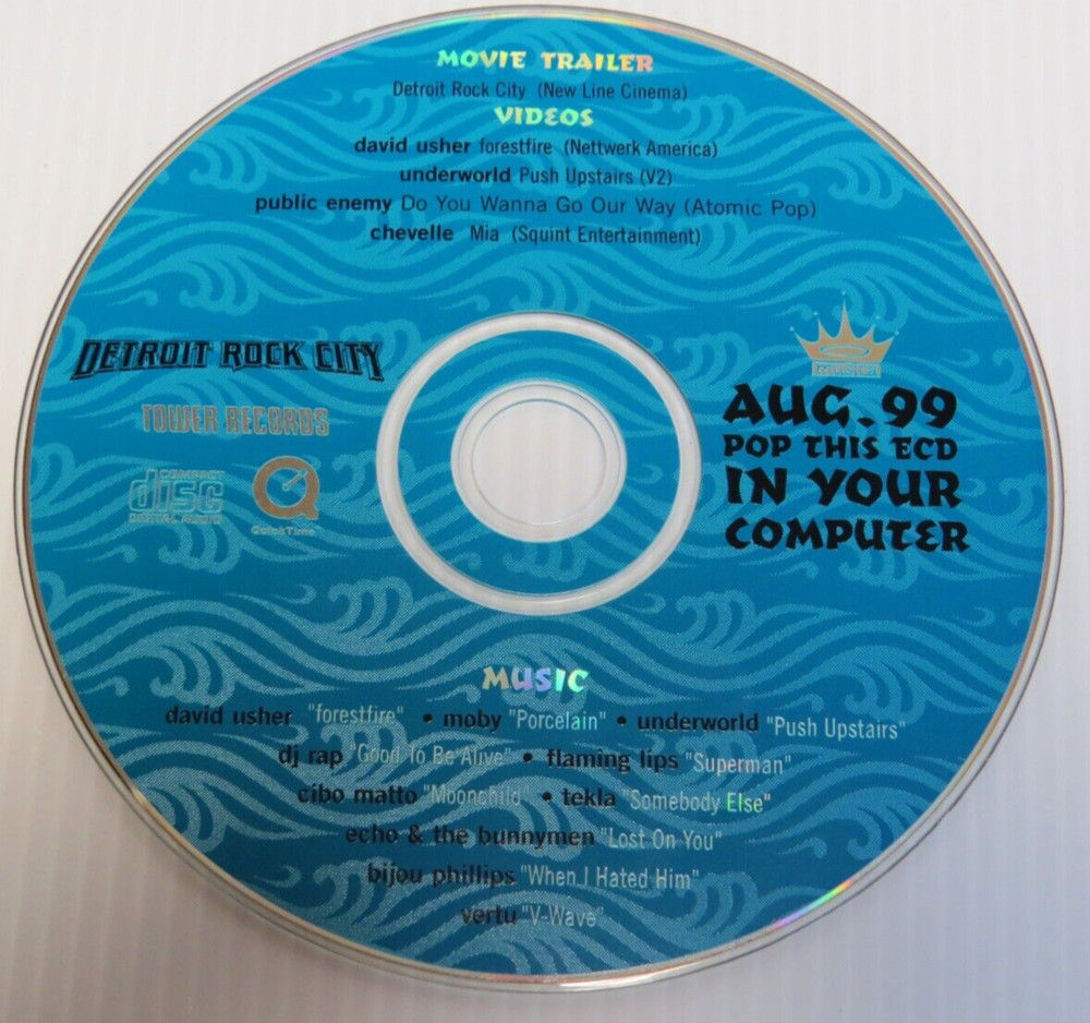 KISS DETROIT ROCK CITY THE MOVIE PROMOTIONAL ECD 1999 OFFICIAL