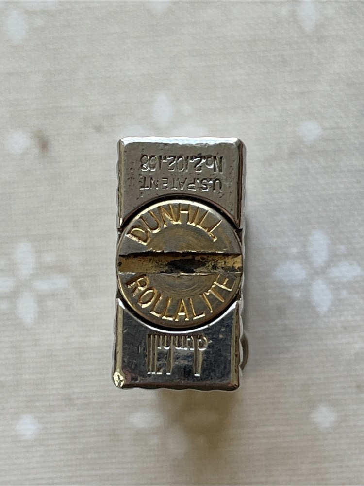 lighter dunhill rollagas weave paladium