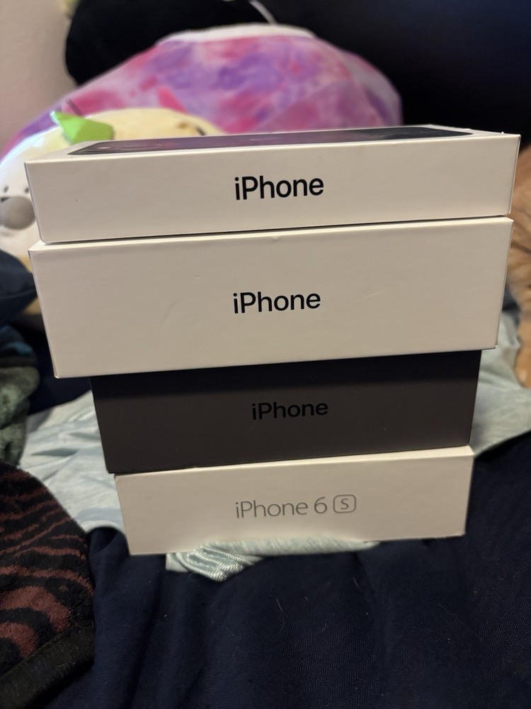 iPhone Boxes Empty