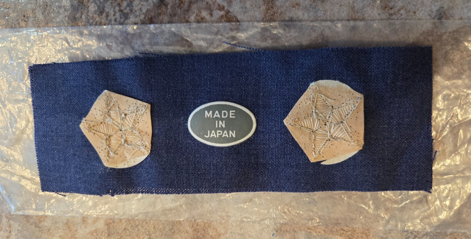 NOS Vintage Made in Japan USAF Air Force Brigadier General Bullion Star Rank