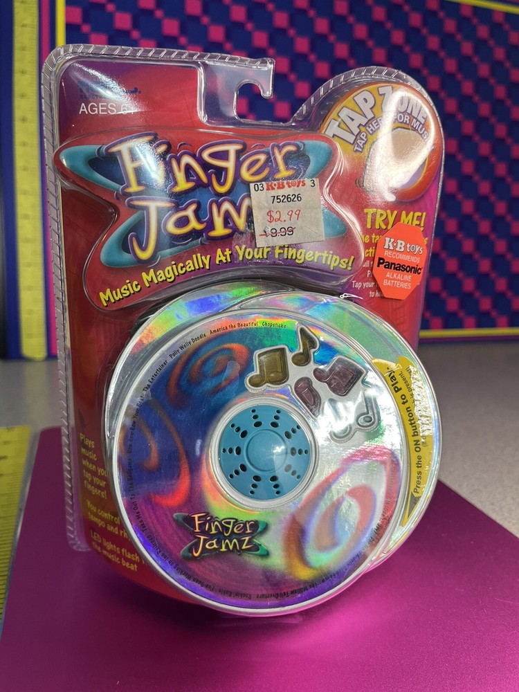 Finger Jamz 2002 By Tiger Electronics NEW
