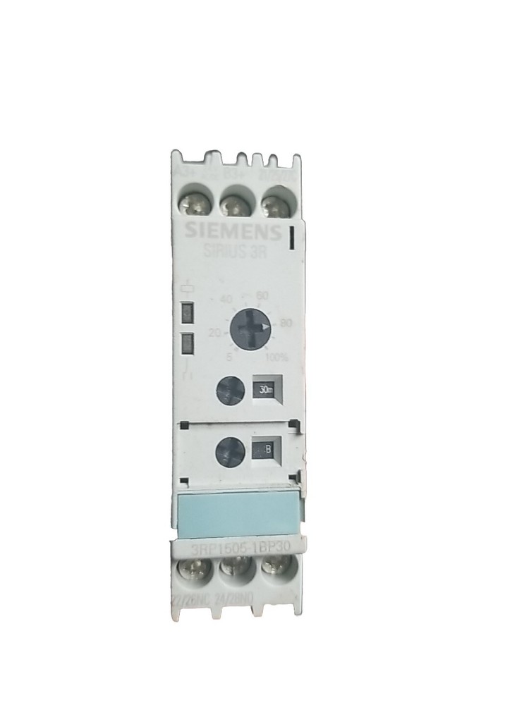 Siemens 3RP1505-1BP30 Time Delayed Relay Timer AC DC