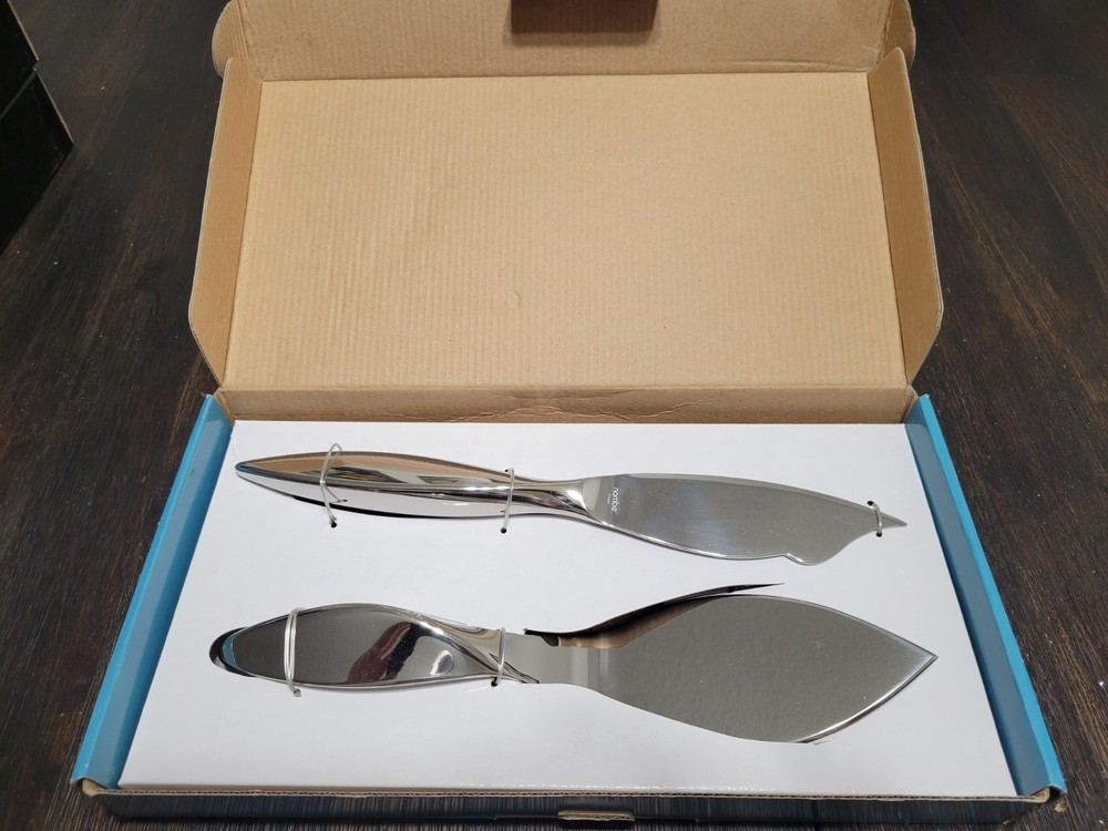 Nambe Arrondi Cake Knife And Server