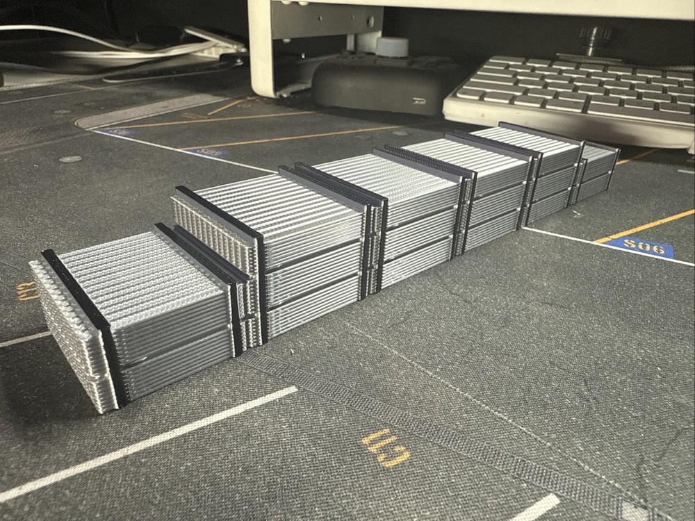 1/64 DCP Metal Sheet Load for Flatbed Trailer