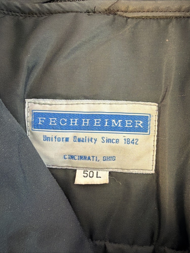 Fechheimer Cal Fire Gore-Tex Thinsulate Jacket Uniform 50L Lined Reflective