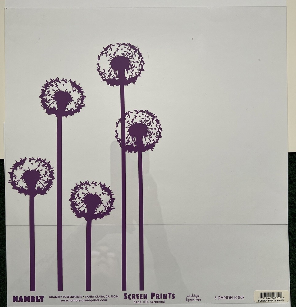 Hambly Screen Prints Overlays New-5 Diff Ones 12x12