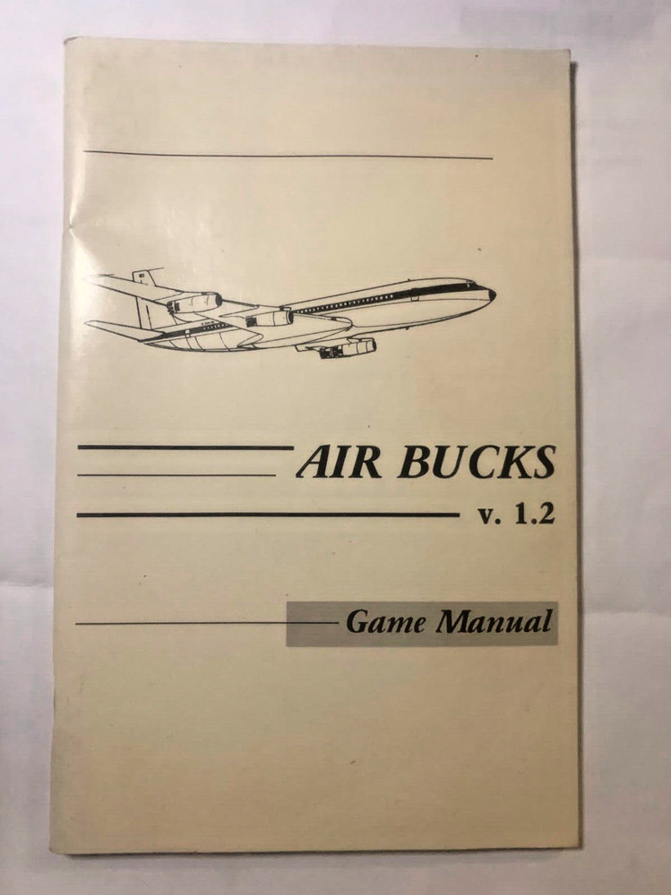 Air Bucks - Game Manual - (PC)