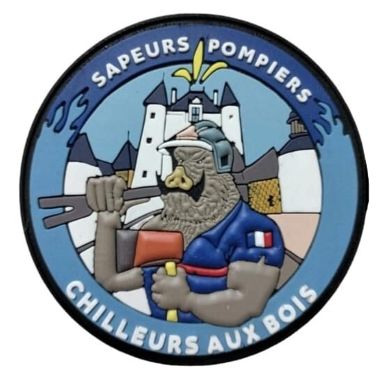 FRANCE CHILLEURS AUX BOIS FIRE PATCH