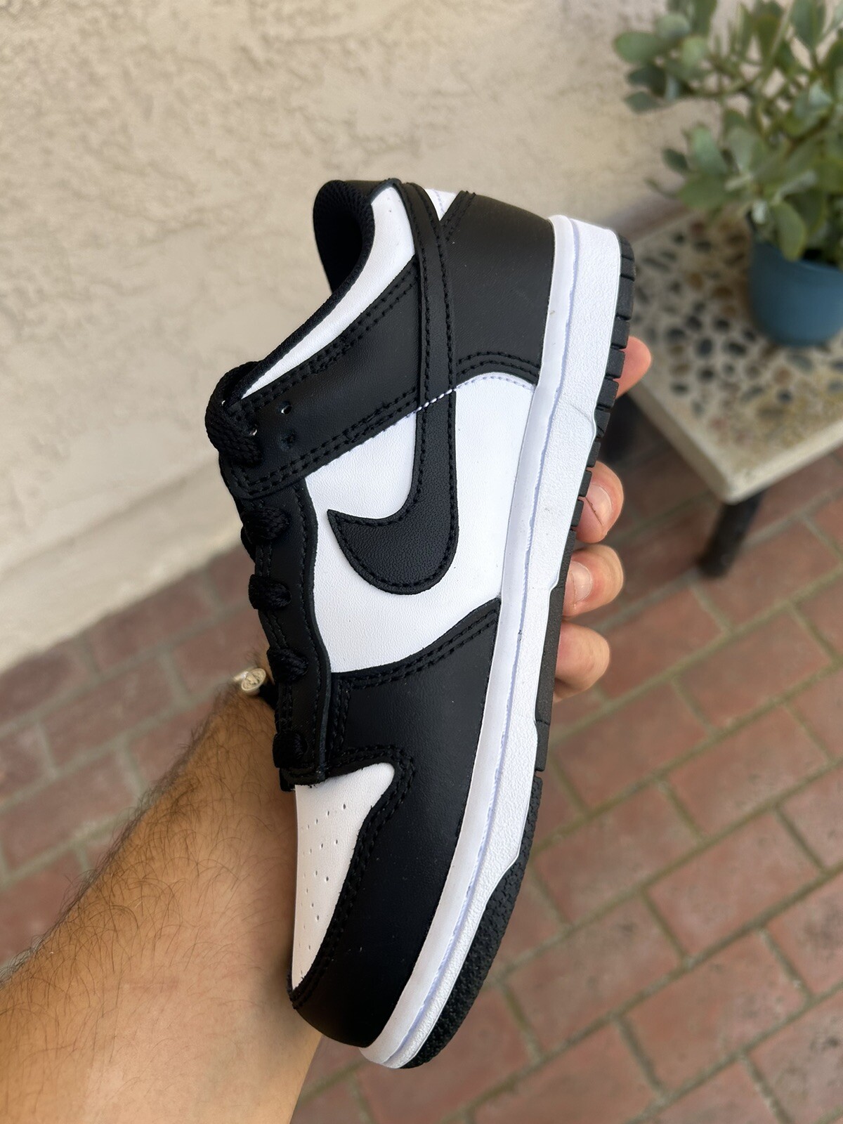 Nike Dunk Low Retro White Black Panda 2021 (PS) CW1588-100 New US Preschool Size