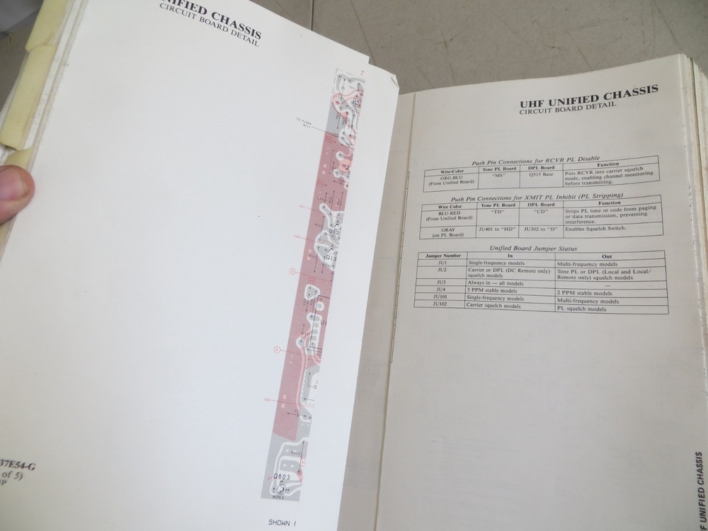 Motorola Flexar Base Station Instruction Manual 1985