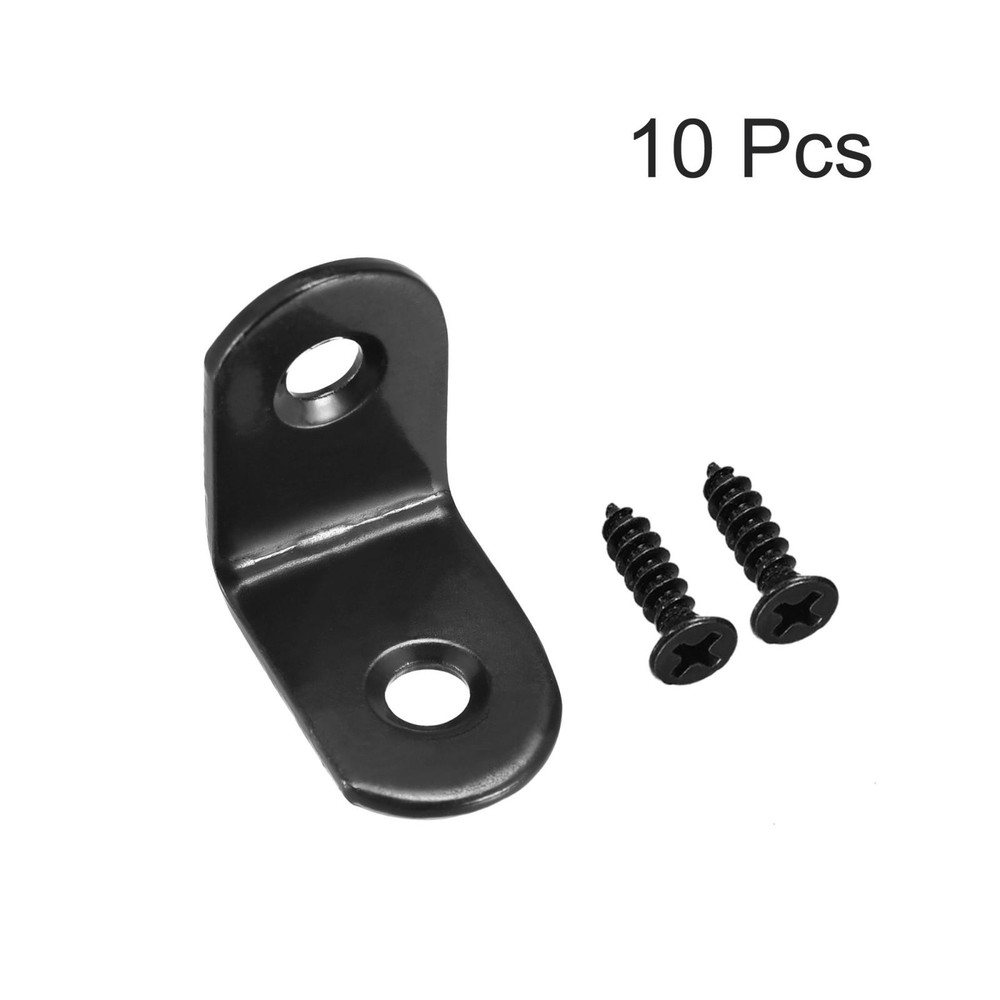 Angle reinforcement fixing angle bracket shape L 25mmx25mmx16mm, 10pcs