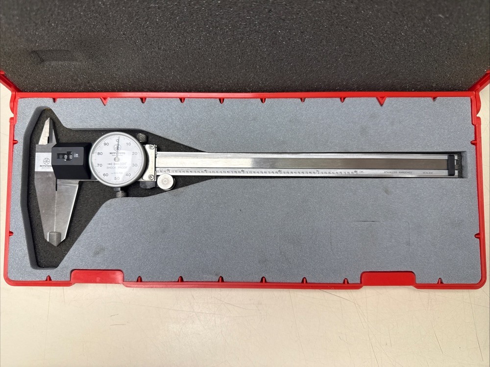 Mitutoyo Dial Caliper 8” 505-705