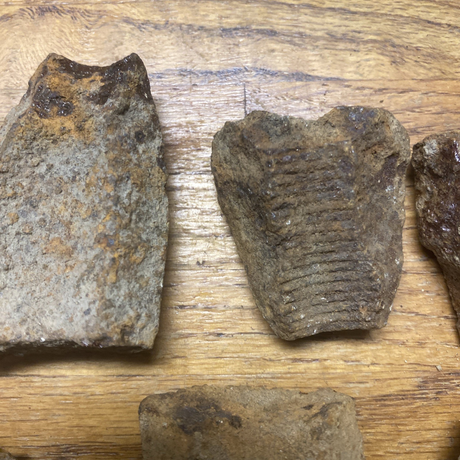 Civil War US Confederate Artillery Shell Shenkl Read Fuse Sections Cannonball 3”