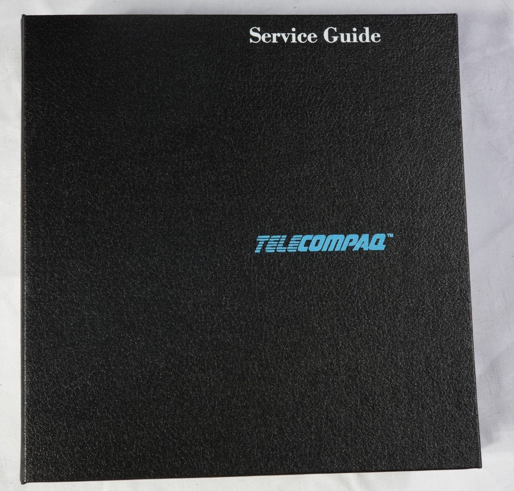 Vintage Compaq TeleCompaq CRT service guide NEW NOS CPQ04