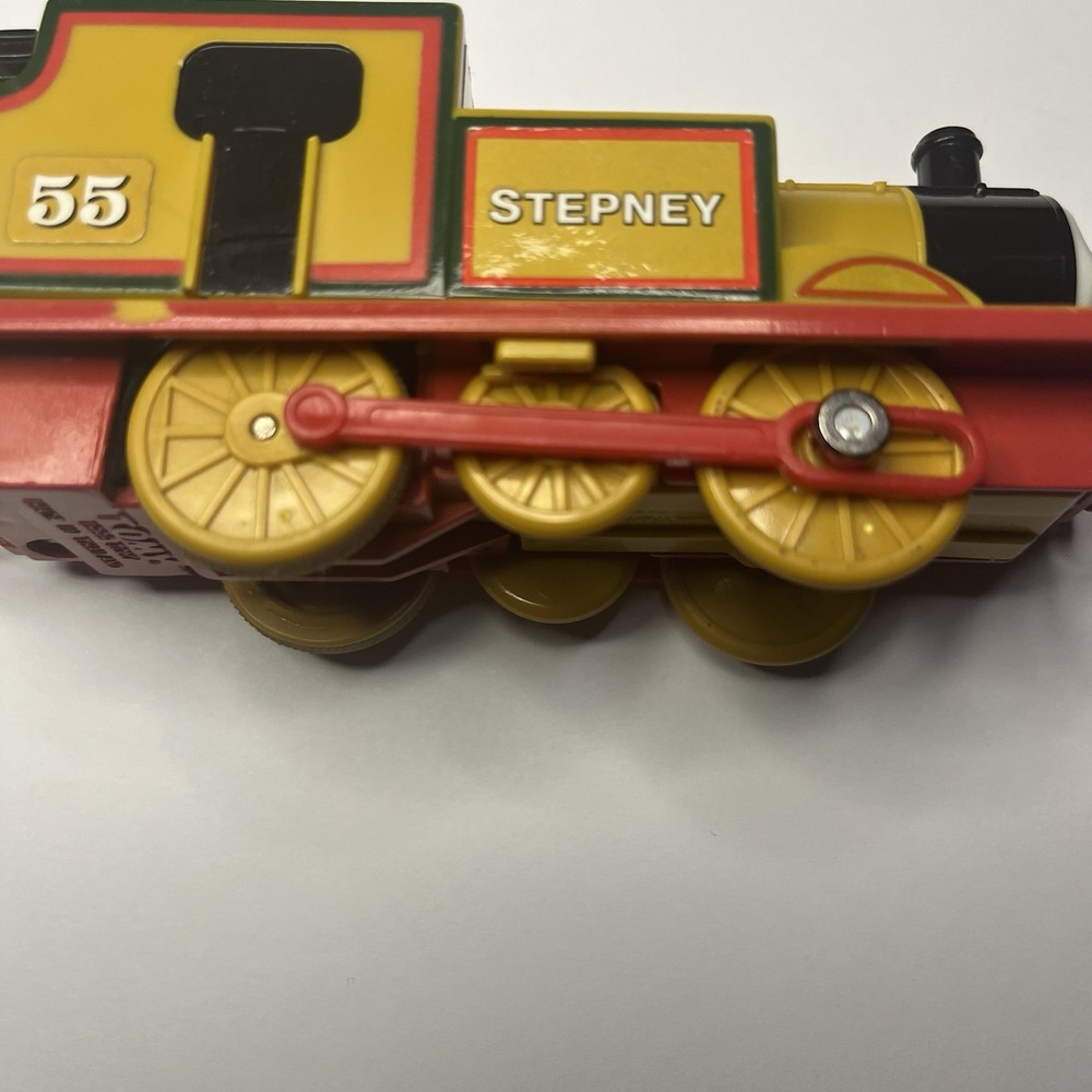 2004 Gullane Tomy Stepney #55 Yellow Train Engine Model working