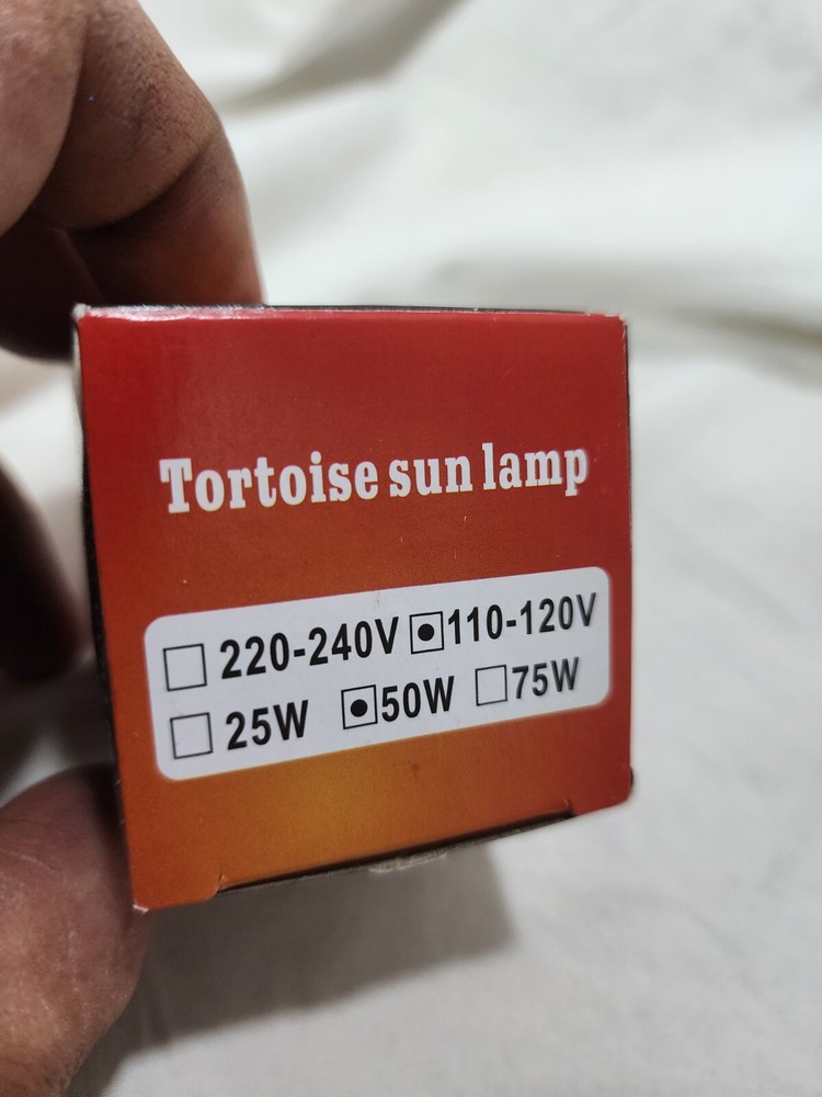 Tortoise Sun Lamp UVA + UVB3.0 E27/E26 - 110V 50W