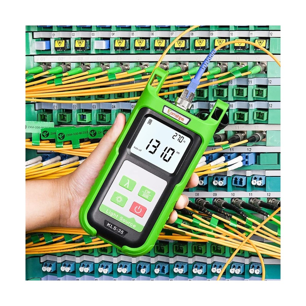 Fiber Optic Light Source SingleMode 1310/1550nm+MultiMode 850/1300nm Komshine...