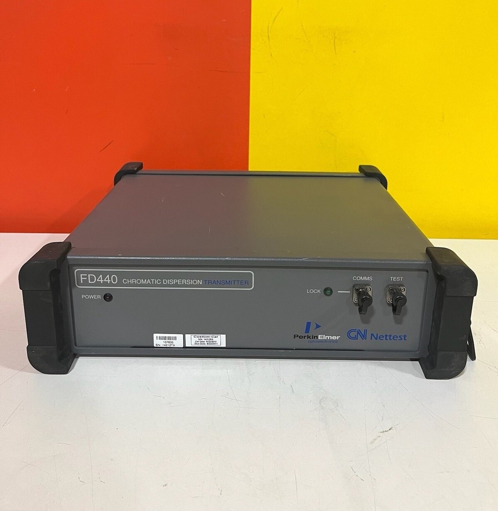 Perkin / GN NeTest PMD440 Chromatic Dispersion Transmitter TESTED