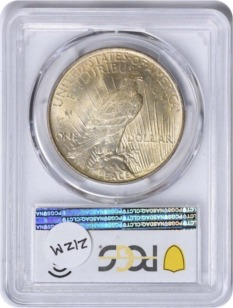1927-D Peace Silver Dollar MS63 PCGS