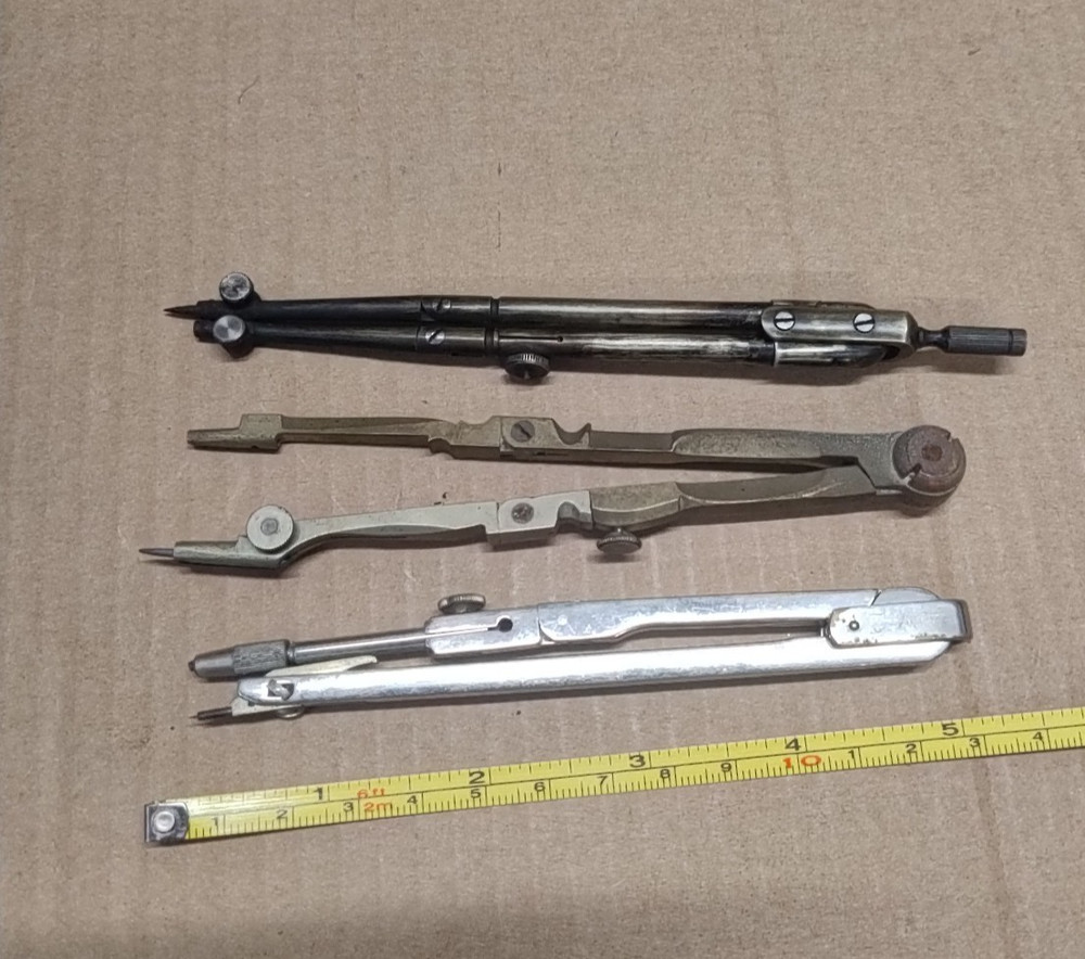 Old Compass Drafting tools Technical Drawing tools ?