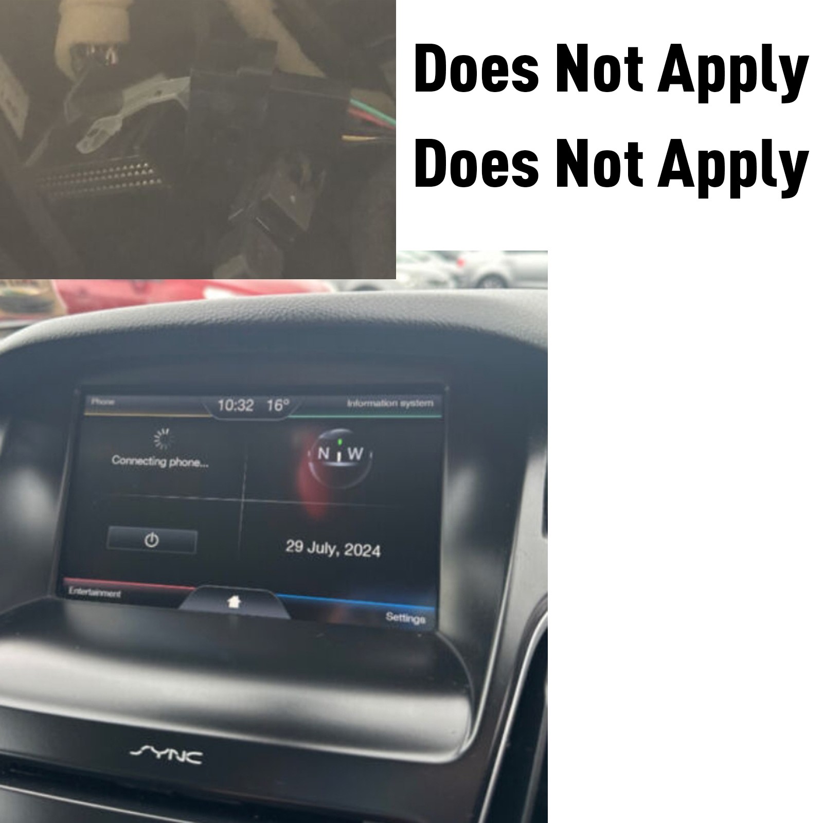 For Ford Focus 2012-2018 Apple Carplay Android 15 Car Stereo Radio GPS Navi WIFI