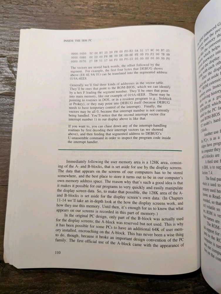 Vintage Peter Norton Inside the IBM PC