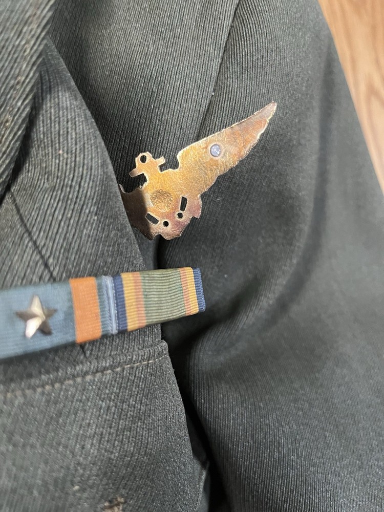 WWII USN Navy Aviator Uniform Jacket Named