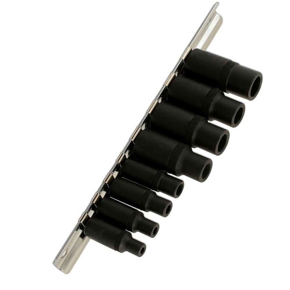 Functional Tap Socket Kit of 8Pcs Compatible with Multiple Drive Sizes