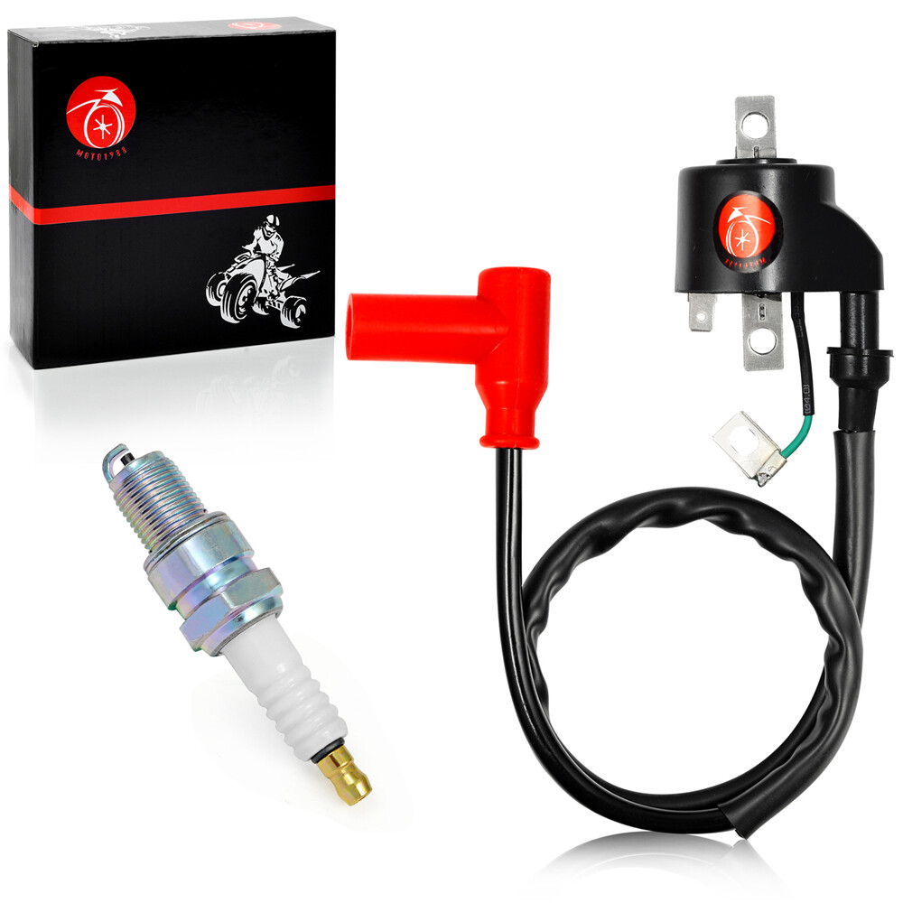 Ignition Coil & Spark Plug For Honda CR250R 1997 1998-2007 30500-GY8-901 KZ4-J21