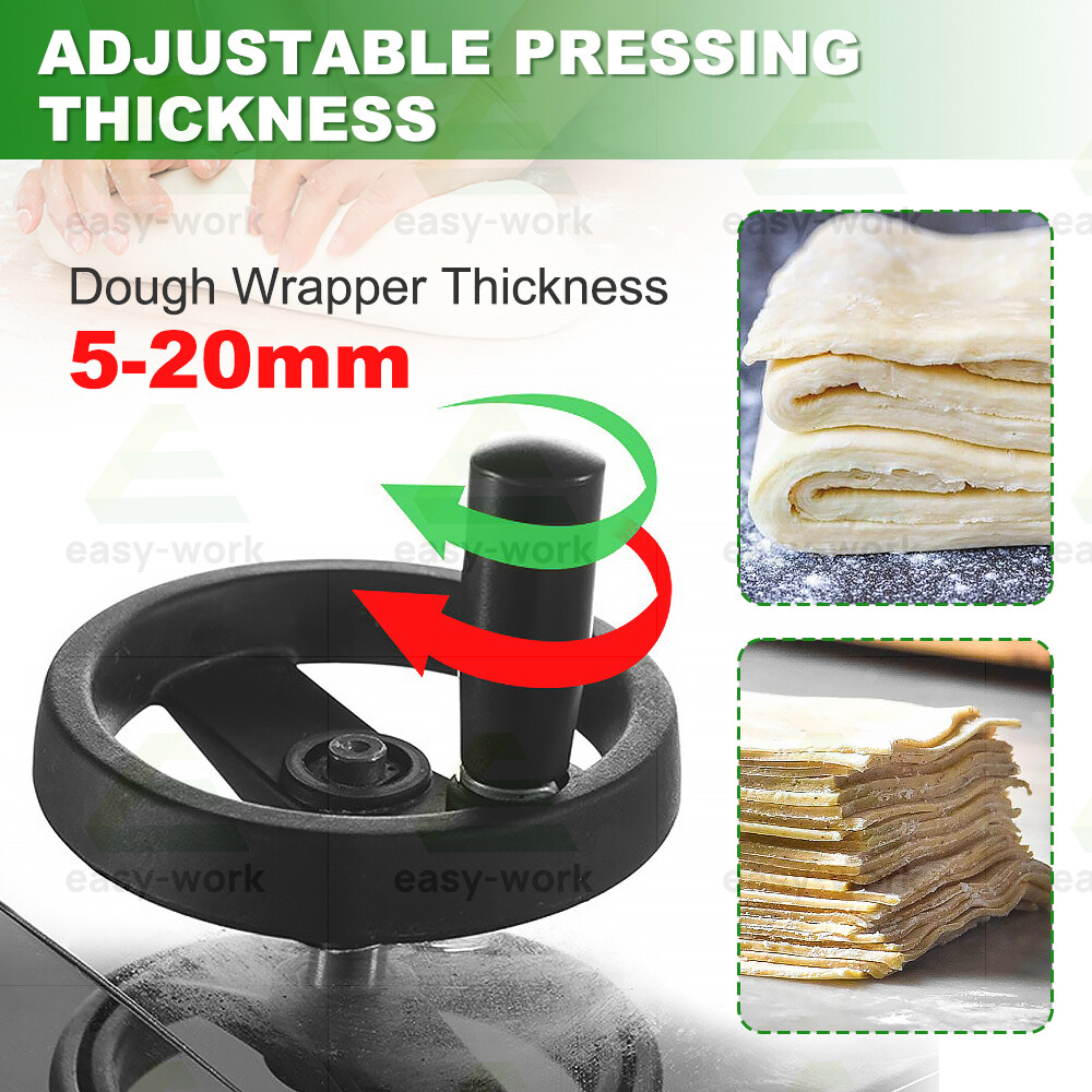 Automatic Electric Dough Pressing Circulating Sheeter Roller Dough Press Machine