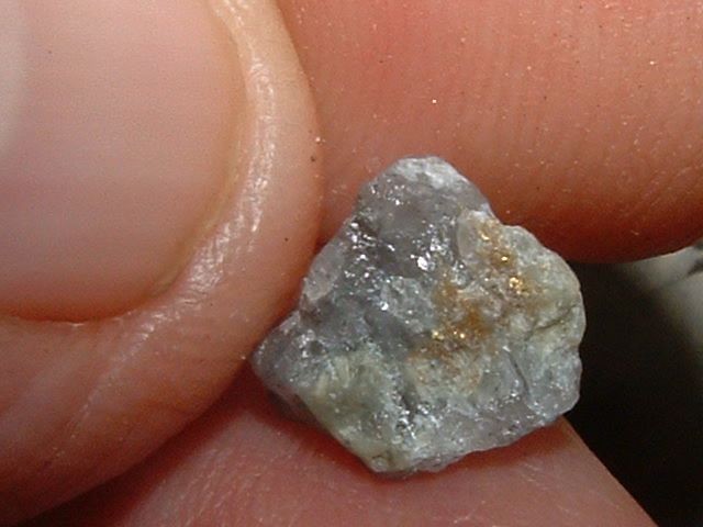 2 GOLD QUARTZ SPECIMENS .79 GRAM COLORADO NATURAL GOLD IN QUARTZ