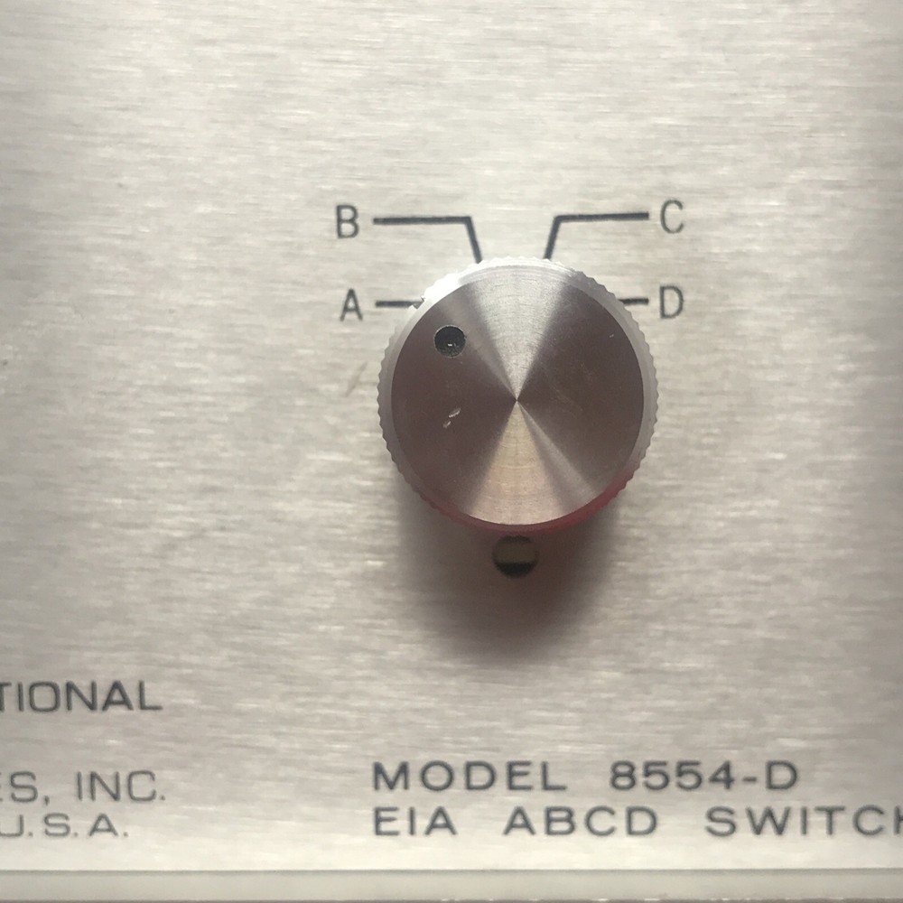 International Data Sciences 8554-D EIA 25 Pin Female 4 Way Data ABCD Switch Box