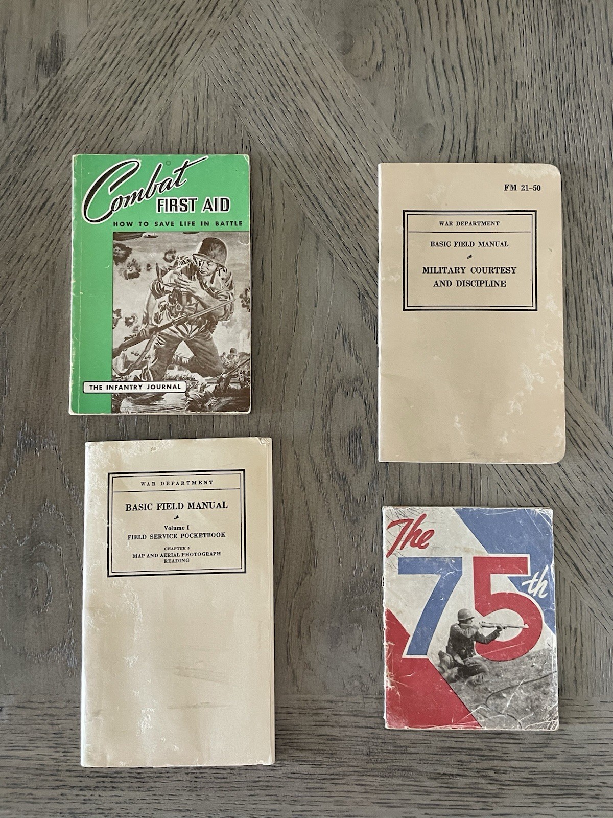 WWII Military and Home Front Ephemera Lot - Ration Books, V-Mail, Manuals