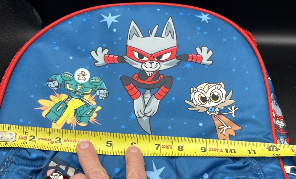 NEW Cat Ninja Epic Backpack - Keychain, Tags, & Padded Interior with Pockets