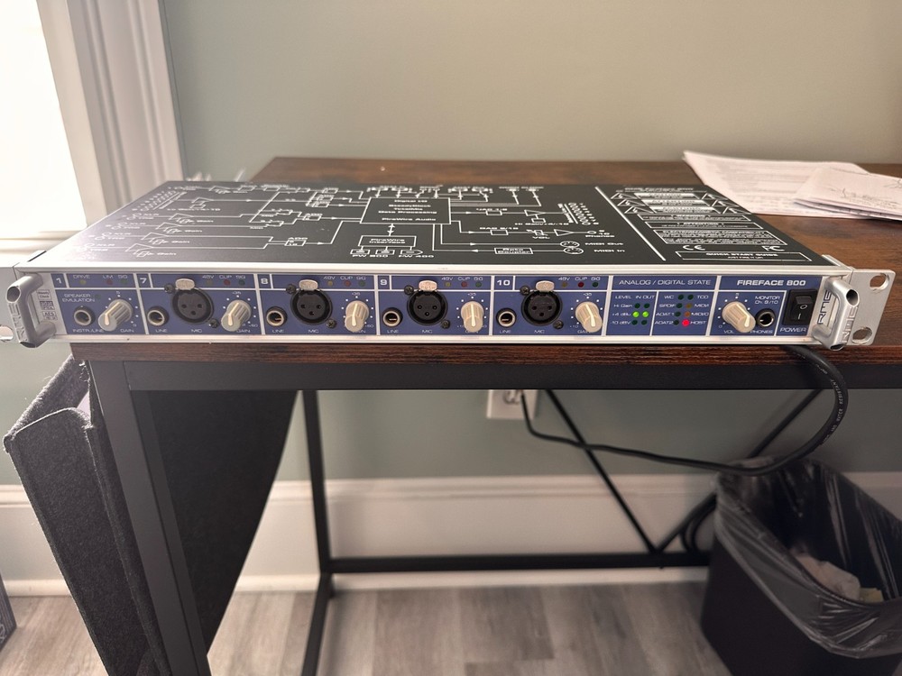 RME FireFace 800 Firewire Digital Audio Recording Interface