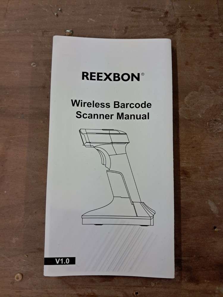 Reexbon Wireless Barcode Scanner V1.0