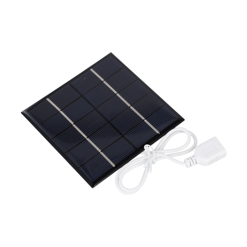 Portable Solar Panel 5W 5V Excellent Low Light Performance Compact Design