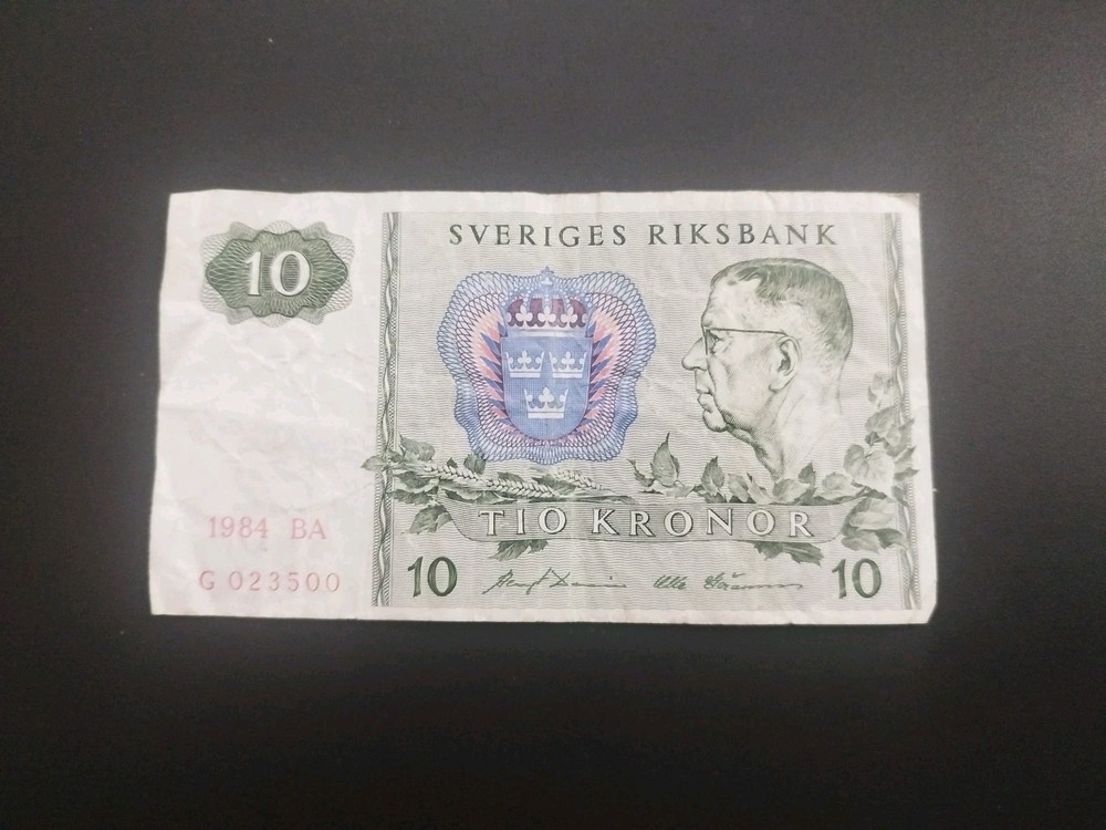 Sweden 10 Kronor 1984