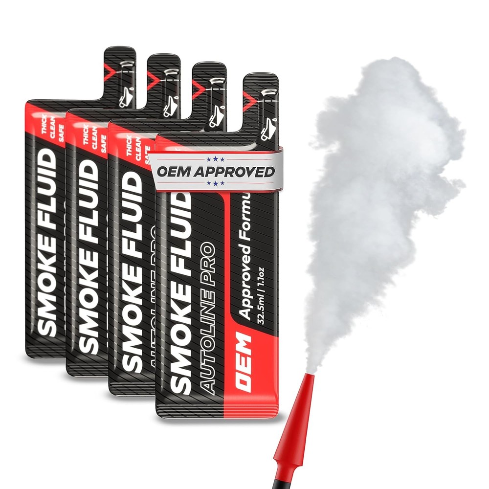 Automotive Smoke Machine 4.4oz Fluid Solution - Starter Size | Thick Smoke | Cle