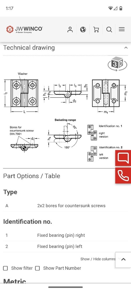 lift off door hinges