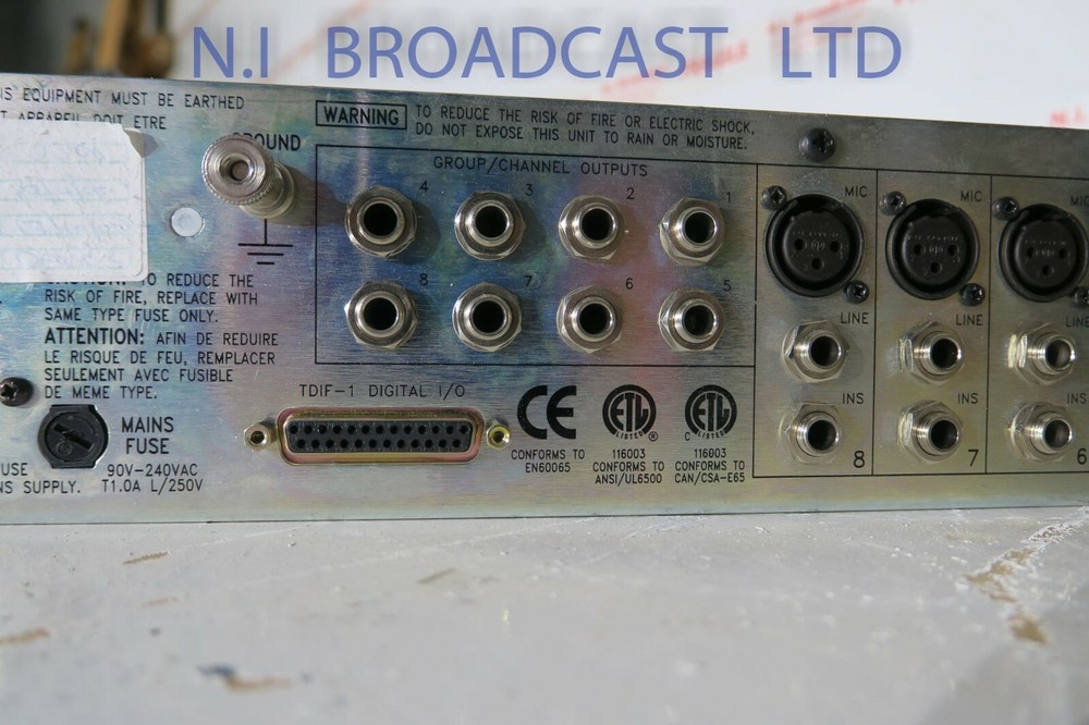 Soundcraft Spirit Digital mic / line interface unit 8ch