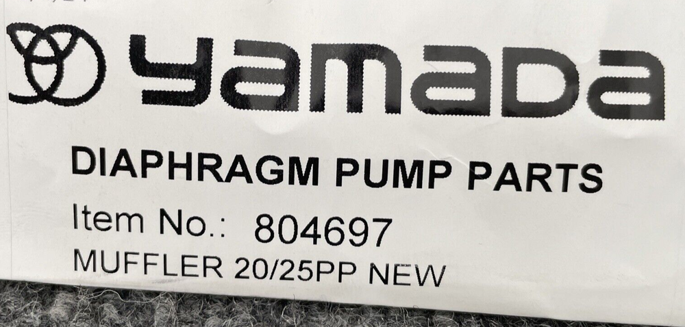 YAMADA 804697 Muffler 20/25PP Plastic New