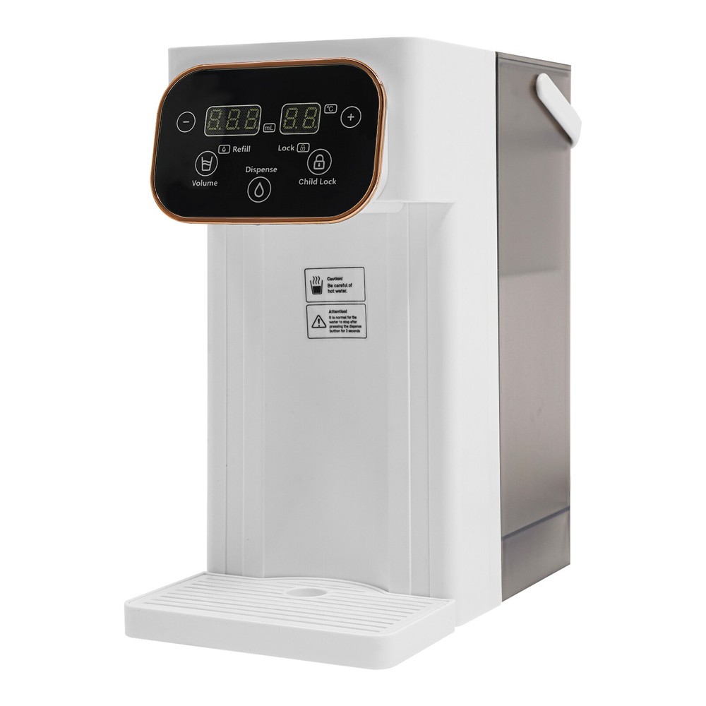 Instant Hot Water Dispenser 3L Countertop with Adjustable Temperature & Filter.