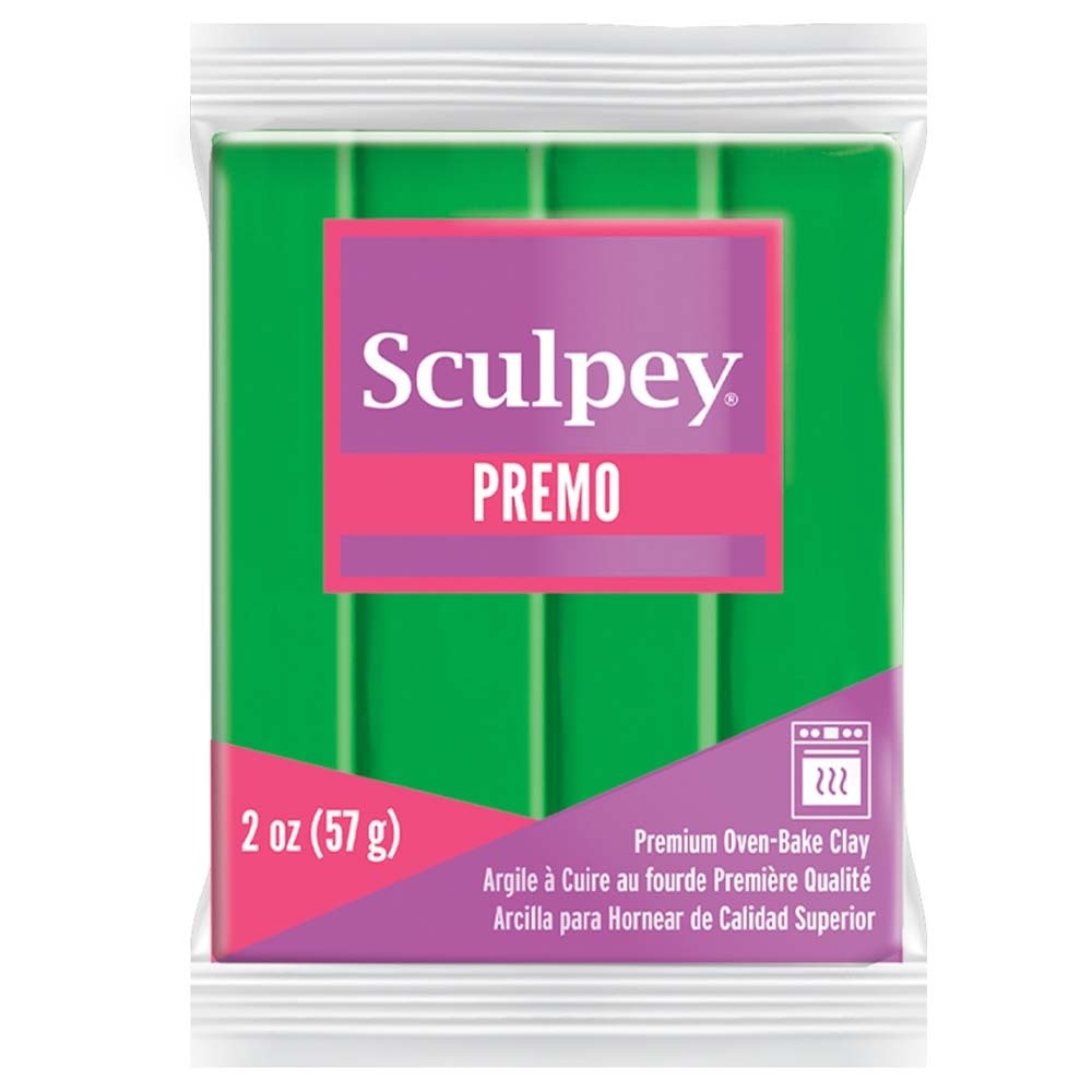 Premo Sculpey Polymer Clay 2oz Green
