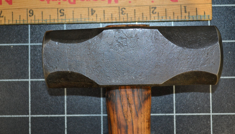 BLACKSMITH CUSTOM MADE FORGING HAMMER - ALL ORIGINAL - NEW