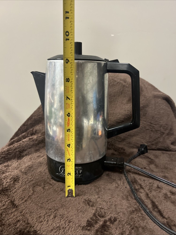 WEST BEND Automatic 5-9 Cup Coffee Maker Percolator Vintage Model 54129 WORKS