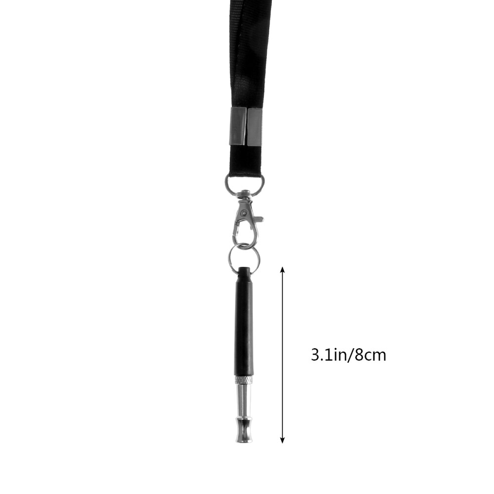 Dog Whistle Stop Barking Silent Sound Train With Strap