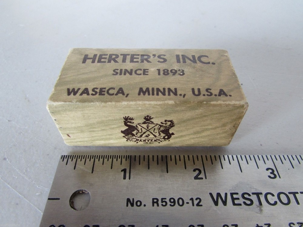 Vintage Herter’s Shell Holder Deburrer Box Herters